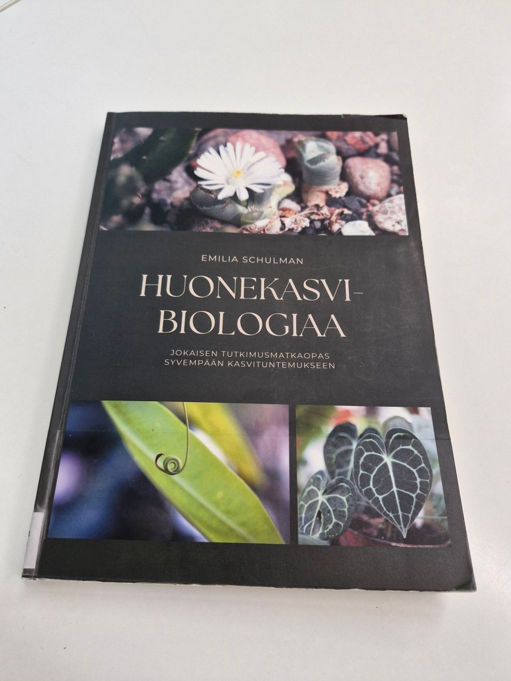 Kirjaesittely Emilia Schulmanin Huonekasvibiologia 